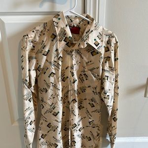 VINTAGE men’s western shirt